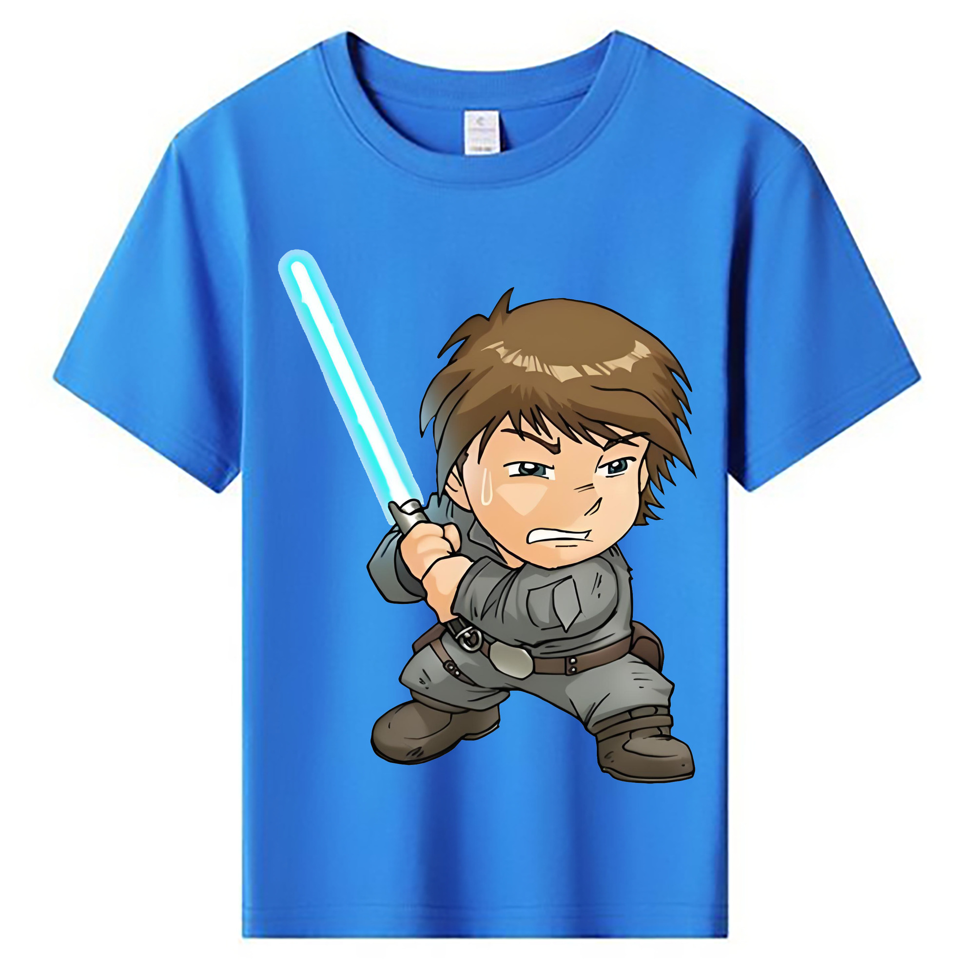 （画像用） スター・ウォーズ Star Wars 綿100％キッズTシャツ（フロントプリント）